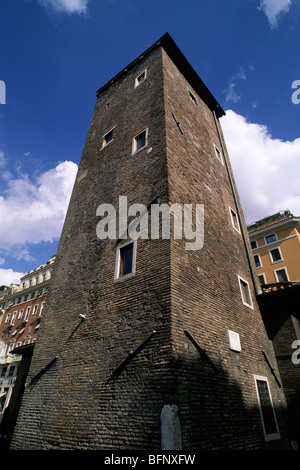 Italien, Rom, Largo di Torre Argentinien, Papitto-Turm Stockfoto