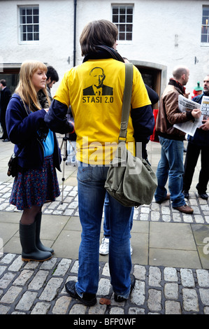 G20-Proteste St Andrews Stockfoto