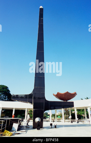 Anna Memorial ; Anna Samadhi ; C.N. Annadurai; Marina Beach; Madras; Chennai; Tamil Nadu; Indien; asien Stockfoto