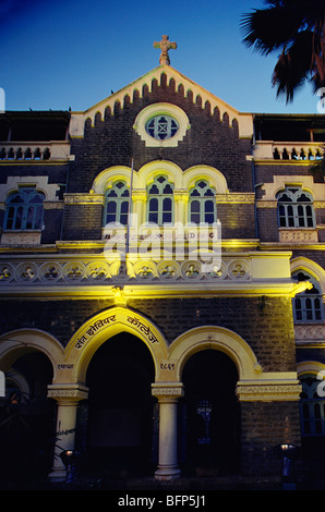 St Xaviers College; Bombay; Mumbai; Maharashtra; Indien; asien Stockfoto