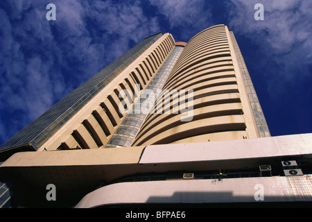 MMN 65446: Bombay Börsengebäude; Dalal Street; Bombay Mumbai; Maharashtra; Indien Stockfoto