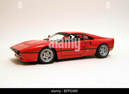 Rotes Modell Ferrari 288 GTO Stockfoto