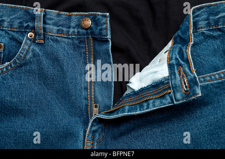 Ein paar Jeans Hosen Stockfoto