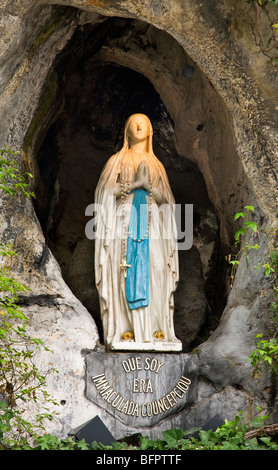 GROTTE VON MASSABIELLE, LOURDES Stockfoto