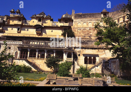 NMK 66457: Chitrashala und Schloss; Bundi; Rajasthan; Indien Stockfoto