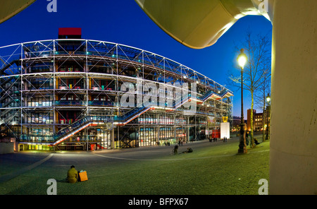 CENTRE GEORGES POMPIDOU, PARIS Stockfoto