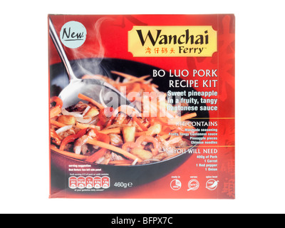 Bo Lou Schweinefleisch Rezept Kit Stockfoto