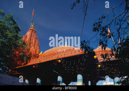 Lord Brahma Tempel, Pushkar, Rajasthan, Indien Stockfoto