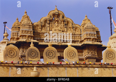 SOM 66907: Jain-Tempel; Lodurva; Jaisalmer; Rajasthan; Indien Stockfoto