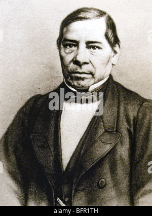 BENITO JUAREZ mexikanischen Nationalhelden und Staatsmann (1806-72) Stockfoto