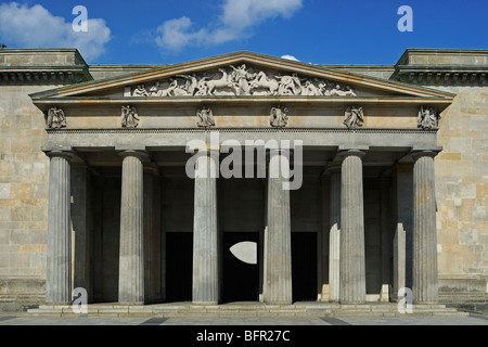 Neue Wache von Friedrich Karl Schinkel, Unter Höhle Linden, Berlin-Mitte, Berlin, Deutschland, Europa. Stockfoto