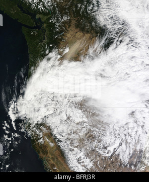 Sandsturm in eastern Washington, USA. Stockfoto