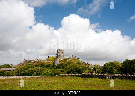 Corfe Castle, Dorset England UK Stockfoto