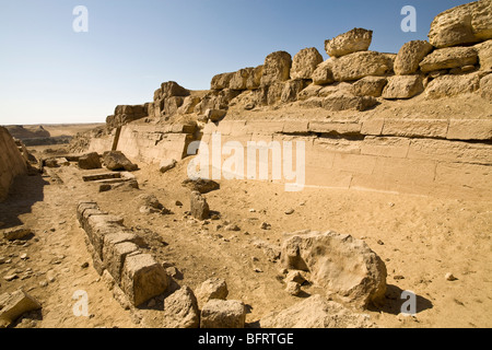 Große Pyramiden von Giza Kairo, Gizeh-Plateau, Ägypten Stockfoto