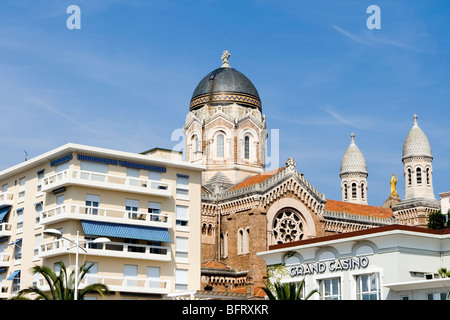 Frankreich, Saint-Raphael, Stadtmitte Stockfoto