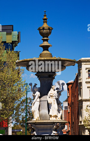 Bendigo Victoria Australien / schöne Goldrush Ära ca. 1881 Alexander Fountain. Stockfoto