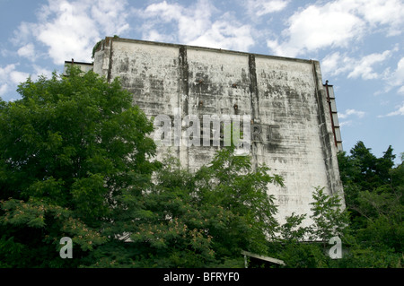 Verfallene Drive in Kino, Paris Texas Stockfoto