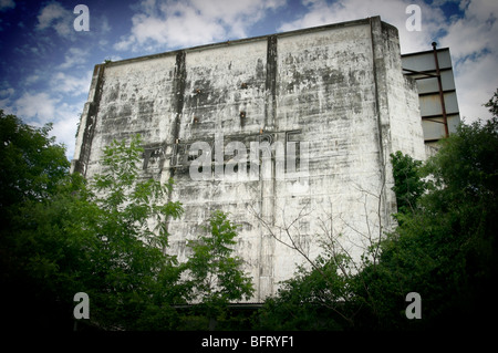 Verfallene Drive in Kino, Paris Texas Stockfoto