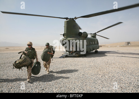 Niederländische Truppen in Afghanistan (Uruzgan) Stockfoto