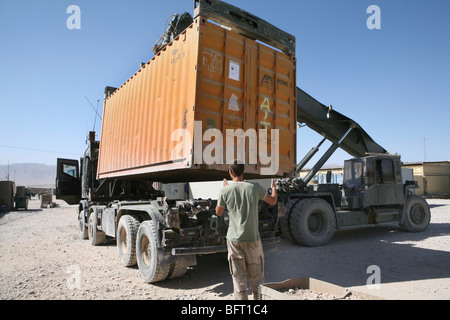Niederländische Truppen in Afghanistan (Uruzgan) Stockfoto