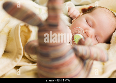 Baby schläft Stockfoto