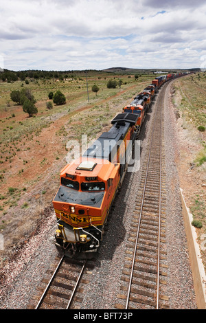 Güterzug, Arizona, USA Stockfoto