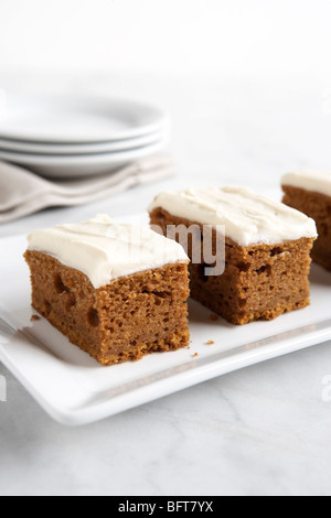 Karotte-Kuchen Stockfoto