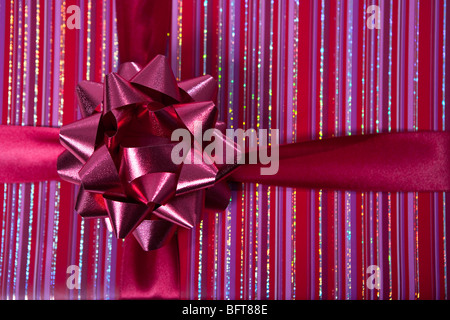 Verpacktes Geschenk Stockfoto