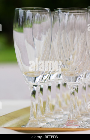 Wein glas Stockfoto
