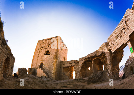 Teba, Provinz Malaga, Spanien. Burg des Sterns. Castillo De La Estrella. Stockfoto