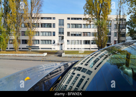 Weissenhofsiedlung Weißenhofsiedlung, Am Weißenhof 14-20, Architekt Ludwig Mies van der Rohe, Stuttgart, Deutschland Stockfoto