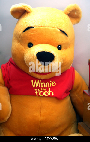 Winnie The Pooh Stofftier Stockfoto