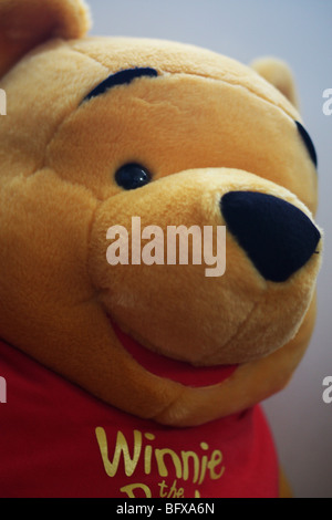 Winnie The Pooh, glücklich wie eh und je Stockfoto