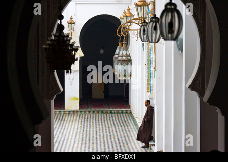 Kairaouine-Moschee in Fes Marokko Stockfoto