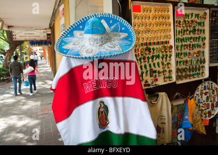 Souvenir-Shop in Zona Rosa in Mexiko-Stadt Stockfoto