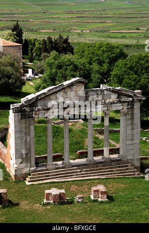 Antiken griechischen Ruinen von Apollonia, Albanien Stockfoto