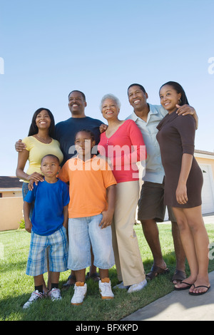 Familienbild Stockfoto