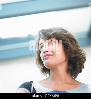 Porträt der jungen Frau Stockfoto