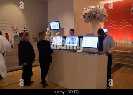 Der Online-Vermarkter, eBay, öffnet sich ein pop-up Store namens eBay @ 57th in New York Stockfoto