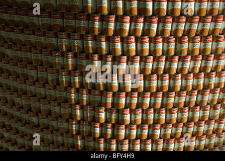 17. Canstruction Design-Wettbewerb in New York Stockfoto