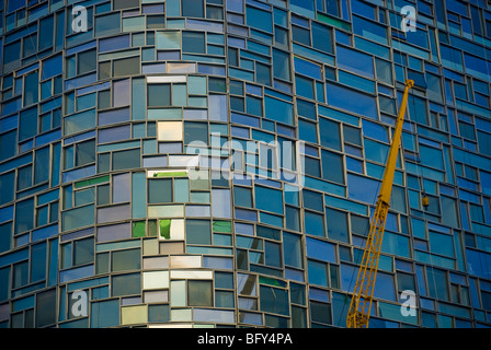 Ein Detail des Projektes Nouvel Chelsea Eigentumswohnung im 100 Eleventh Avenue im New Yorker Stadtteil Chelsea Stockfoto