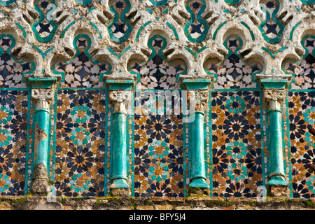 Islamische Architektur auf El-Djedid Moschee in Fes Marokko Stockfoto