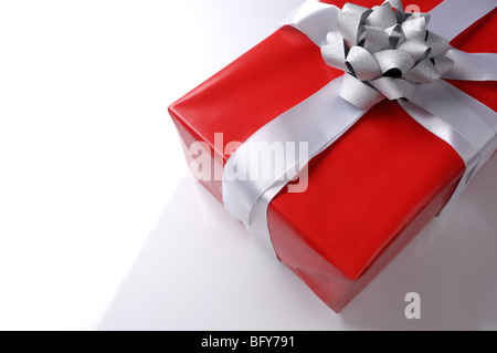 Roter Geschenkbox Stockfoto