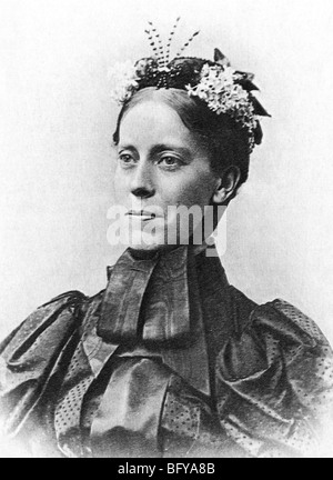 MARY HENRIETTA KINGSLEY - englischer Reisender und Schriftsteller (1862-1900) Stockfoto