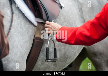 Fuchsjagd, Segen der Hunde, Elkridge Harford Hunt club Stockfoto