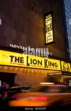 Broadway-Theater Festzelt, NYC Stockfoto