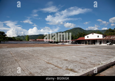 Beneficio de Cafe La Azotea, Jocotenango, Antigua, Guatemala Stockfoto