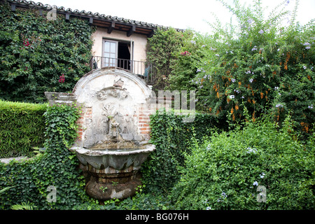 Hotel Casa Santo Domingo in Antigua Guatemala. Stockfoto