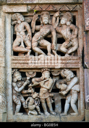 Parasuramesvara Tempel in Bhubaneshwar, Orissa, Indien, Asien Stockfoto