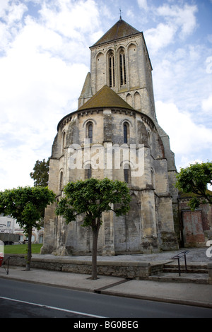 Kirche St. Samson in Ouistreham, Normandie, Frankreich Stockfoto